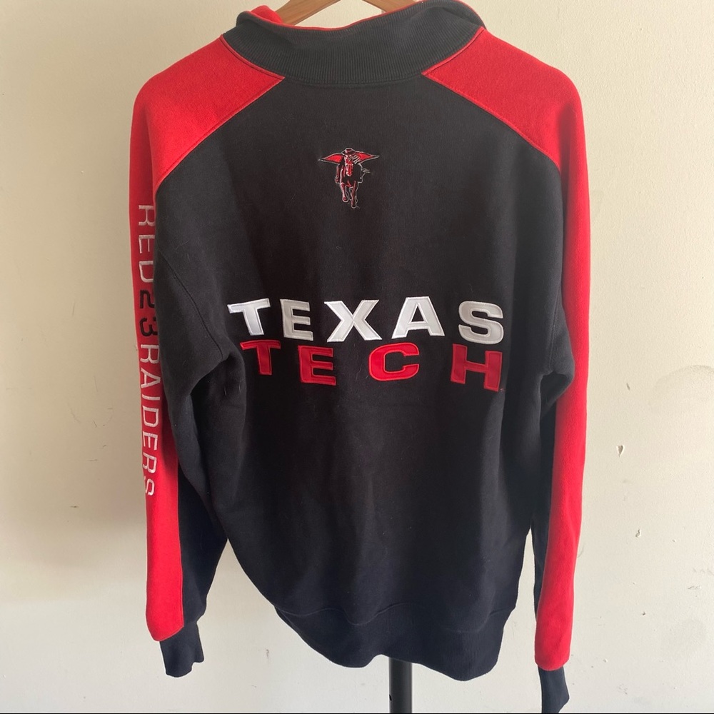 Champion Texas Tech University 1/4 Quarter Zip Pullover Sweater Women's Small